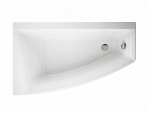 Cersanit VIRGO MAX Асимметричная акриловая ванна 150x90, левосторонняя, без ножек в Тимашёвске