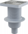 APV6411 Сливной трап 150 × 150/50, подводка – прямая, решетка – нержавеющая сталь, гидрозатвор – мокрый Alca Plast в Тимашёвске