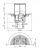 APV2321 Сливной трап 105 × 105/50/75, подводка – прямая, решетка – нержавеющая сталь, гидрозатвор Alca Plast в Тимашёвске