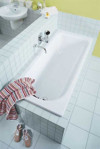 Kaldewei SANIFORM PLUS Стальная ванна Mod.363-1 170*70*41, Easy clean, alpine white, без ножек в Тимашёвске
